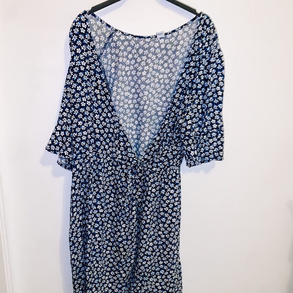 Blue flower dress